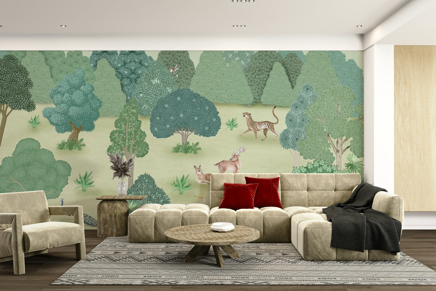 The overall feel is quiet and serene.

