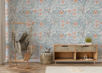 The design has a layered, artistic look with a sense of texture.

