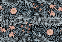 The wallpaper has a smooth, non-reflective matte finish.

