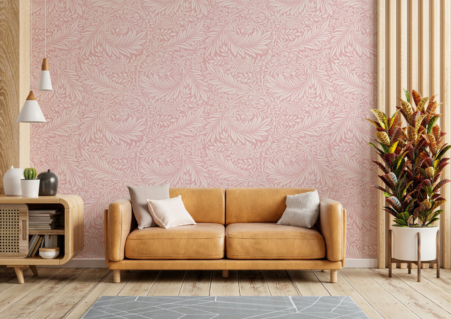 The design has a layered, artistic look with a sense of texture.

