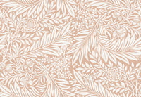 The wallpaper has a smooth, non-reflective matte finish.

