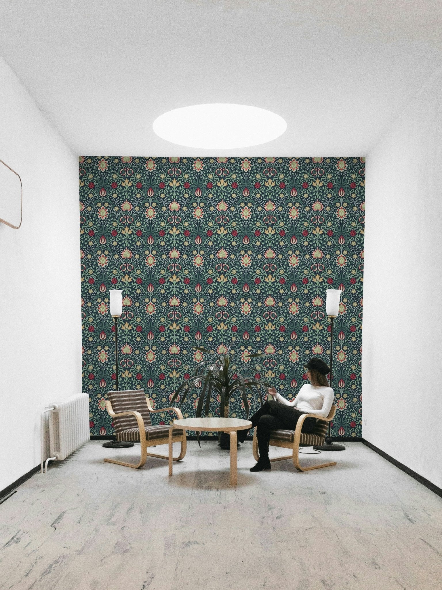 The style is vintage and feels very connected to a sense of history.

