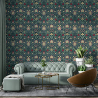 The design has a very polished and luxurious effect on the space.

