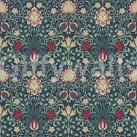 The wallpaper has a smooth, non-reflective matte finish.

