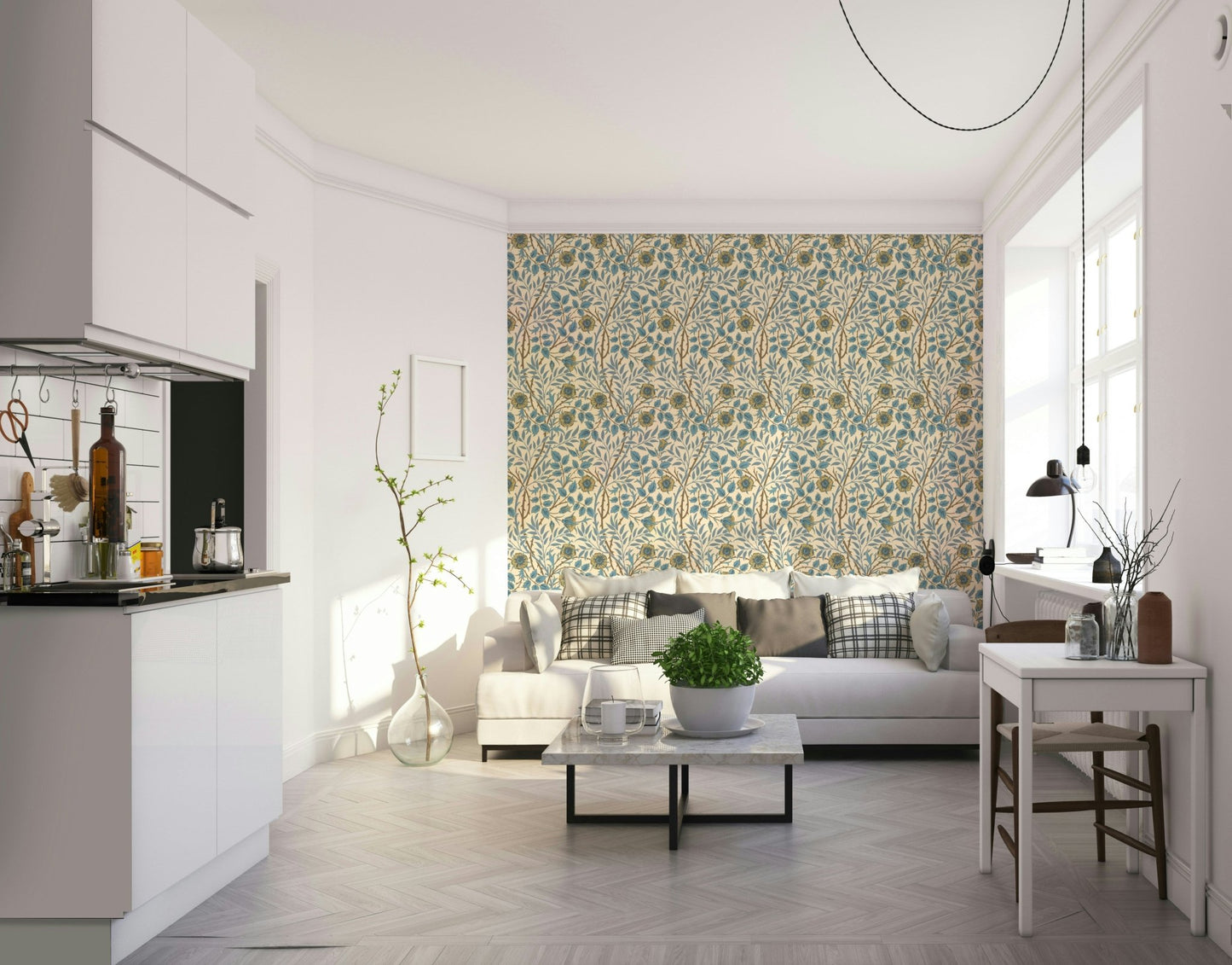 The design has a layered, artistic look with a sense of texture.

