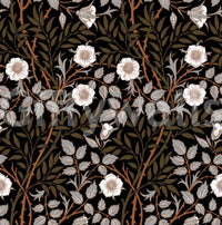 The wallpaper has a smooth, non-reflective matte finish.

