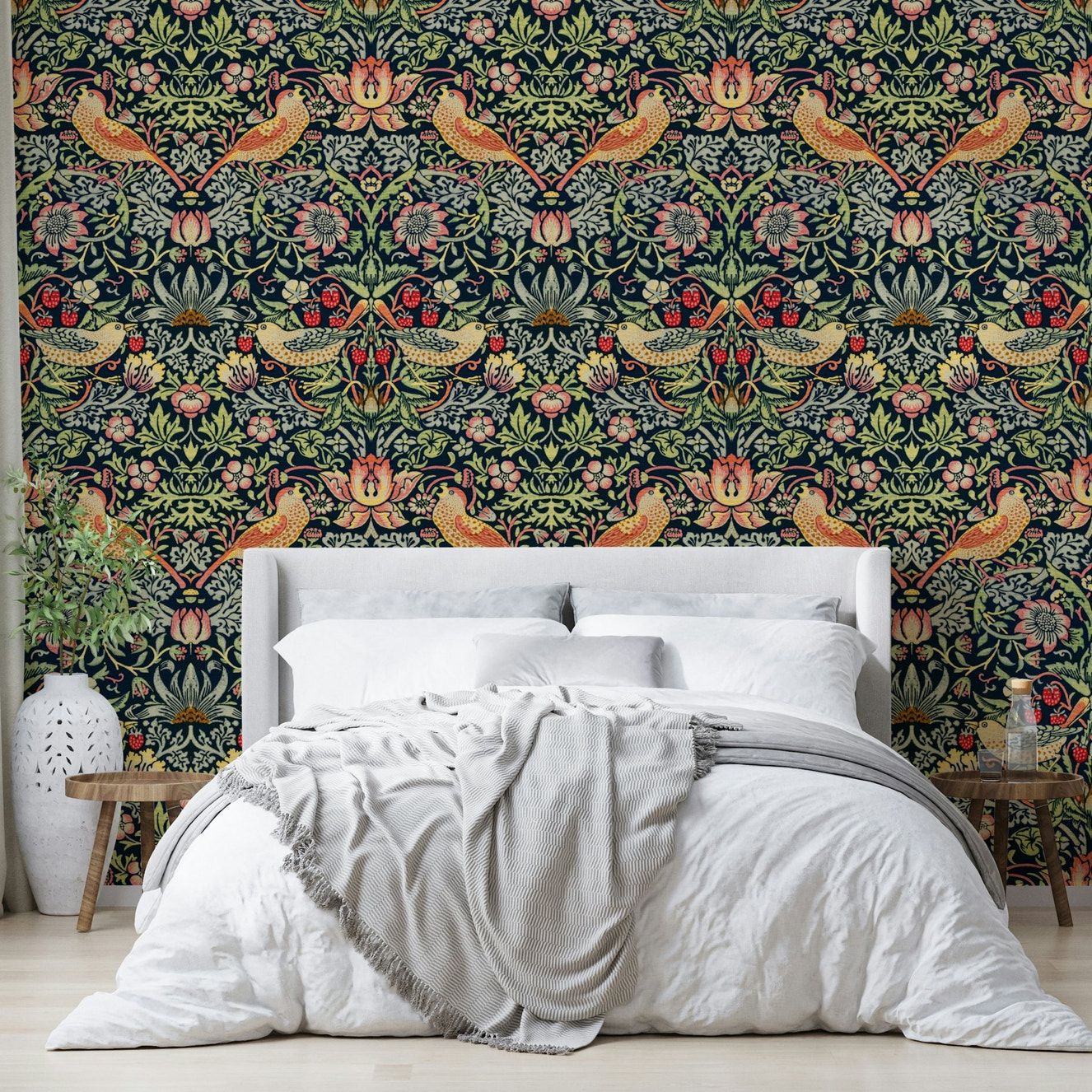 The design has a layered, artistic look with a sense of texture.

