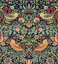 The wallpaper has a smooth, non-reflective matte finish.

