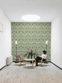 The design has a layered, artistic look with a sense of texture.

