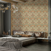 The design has a layered, artistic look with a sense of texture.

