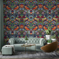 The design has a layered, artistic look with a sense of texture.

