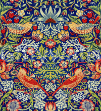 The wallpaper has a smooth, non-reflective matte finish.

