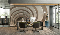Sleek modern staircase photo mural

