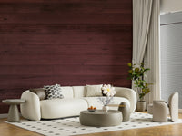 Feature wall Wine-Stained Wood Wall Mural aged wine tone wooden surface