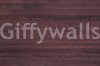 Elegant interior Wine-Stained Wood Wall Mural warm dark wood texture
