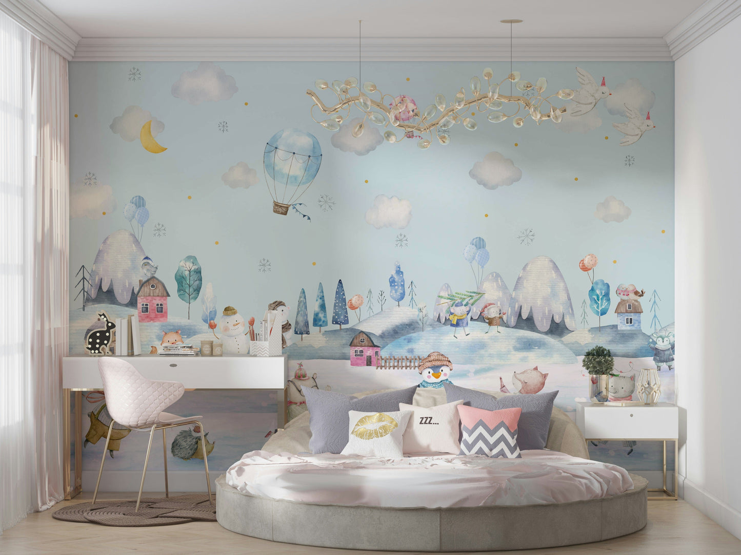 The image has a calm, tranquil mood.

