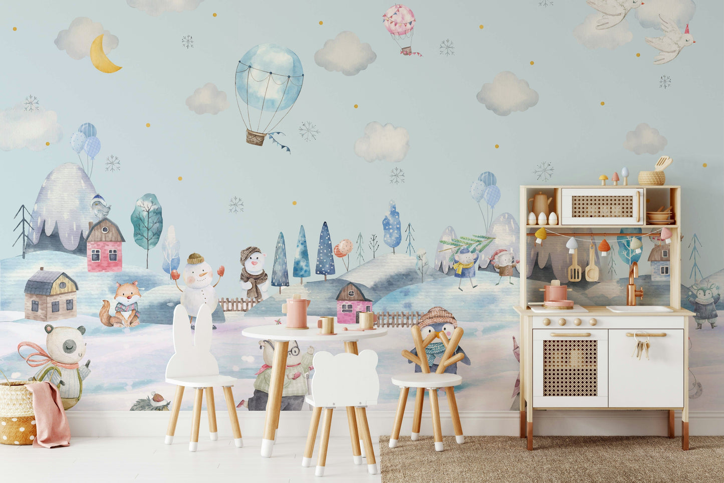 The design feels graceful and peaceful.

