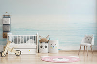 A beautiful dark ocean wallpaper mural with subtle movement.

