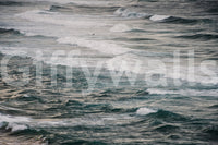 A detail of the brushstrokes and tones in the design.

