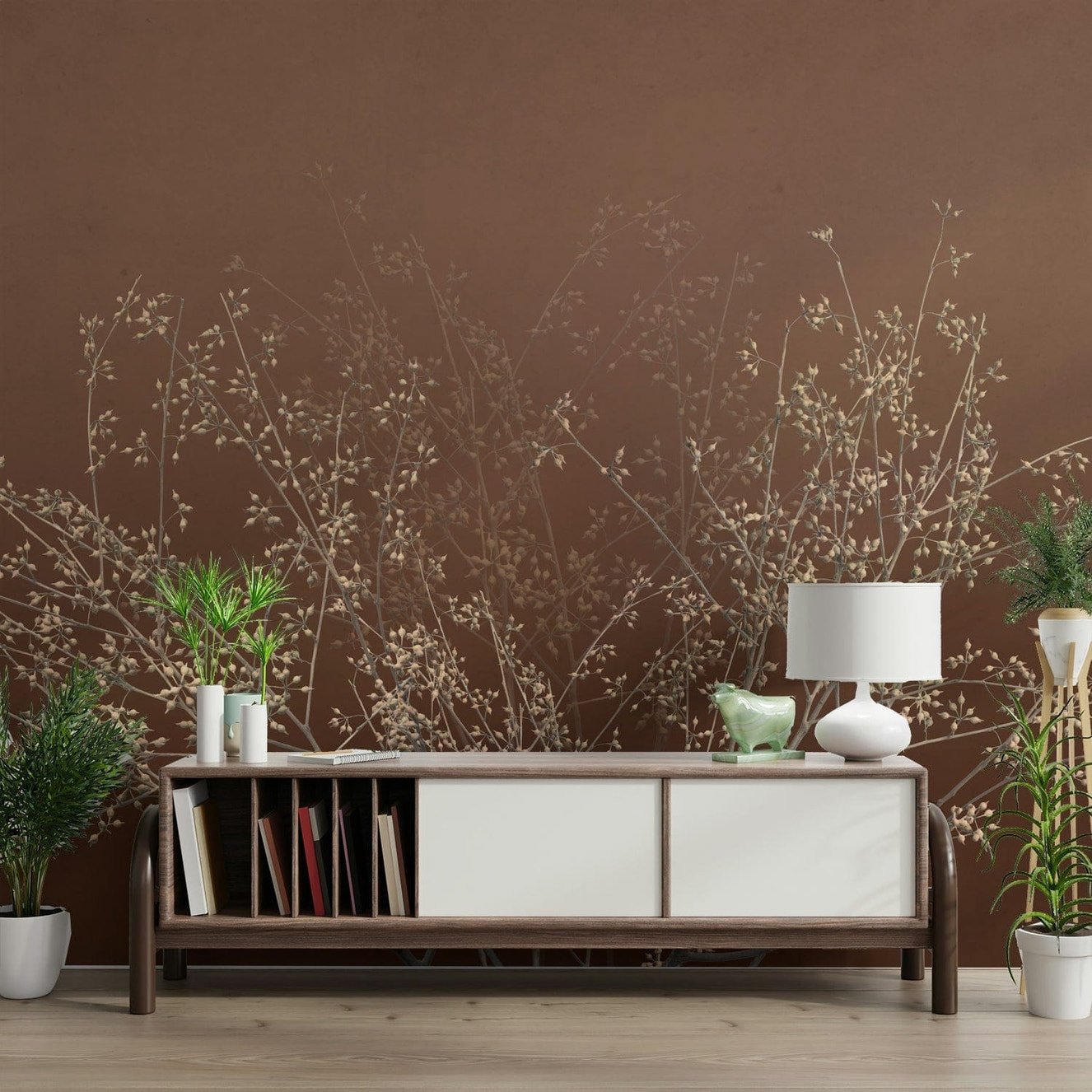 The design feels graceful and peaceful.

