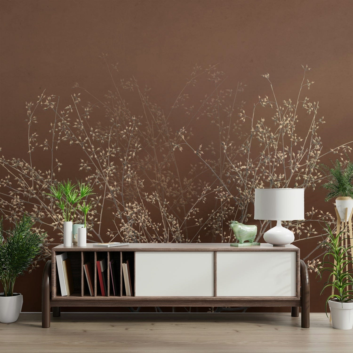 The design feels graceful and peaceful.

