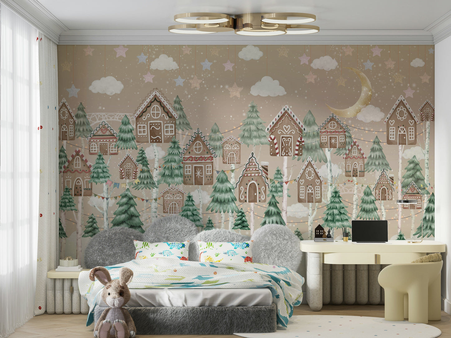 The image feels peaceful and restful.

