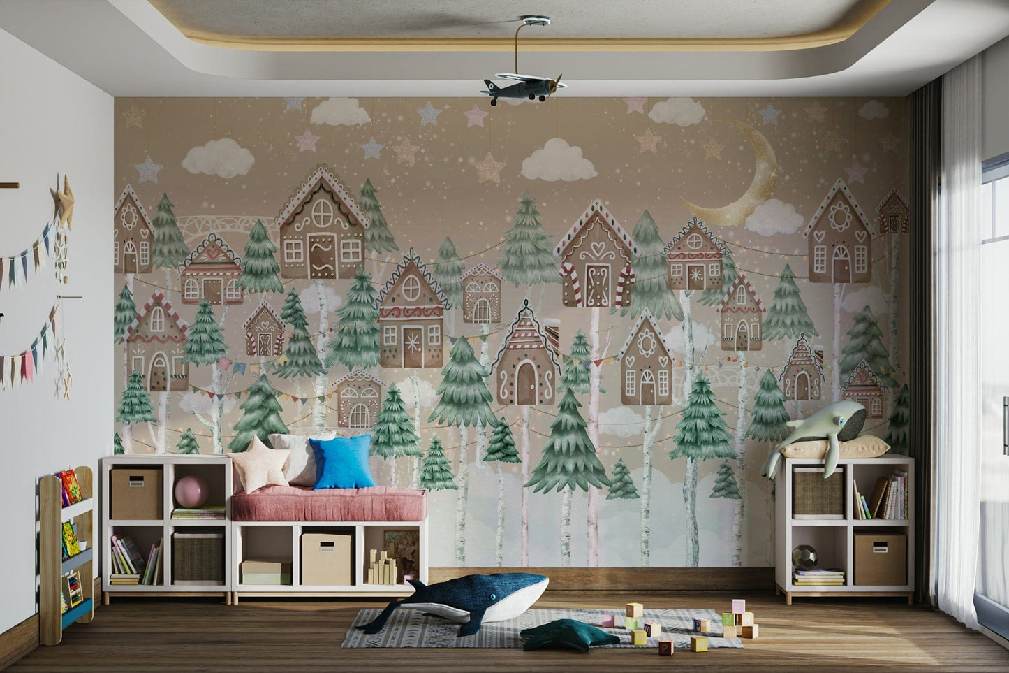 The design has a beautiful, natural aesthetic.

