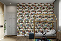 Snowy Town Adventure holiday wall art

