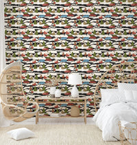 Snowy Town Adventure snowy wallpaper for walls

