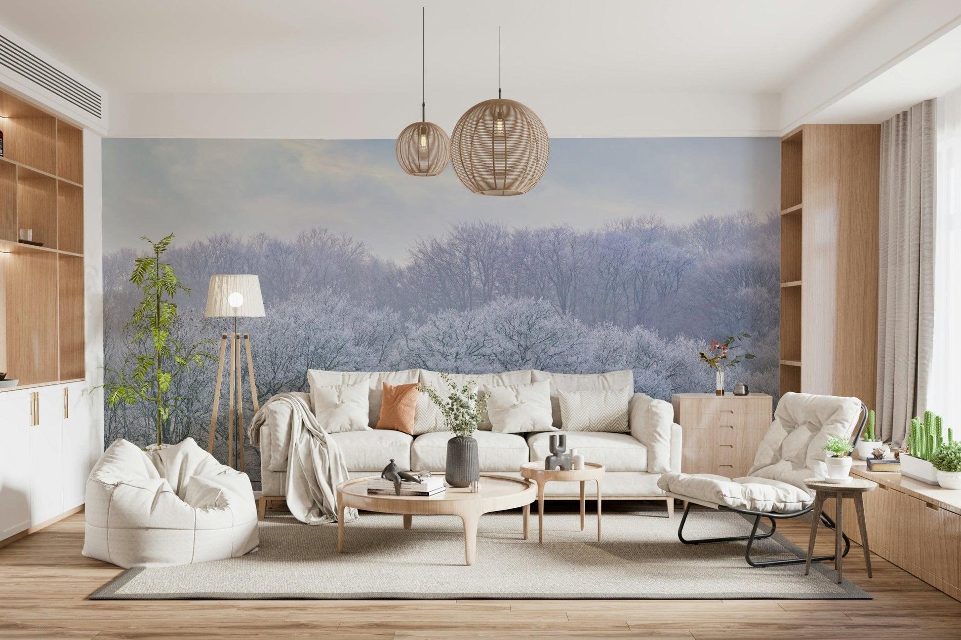 Winter's Whispers Wall Mural