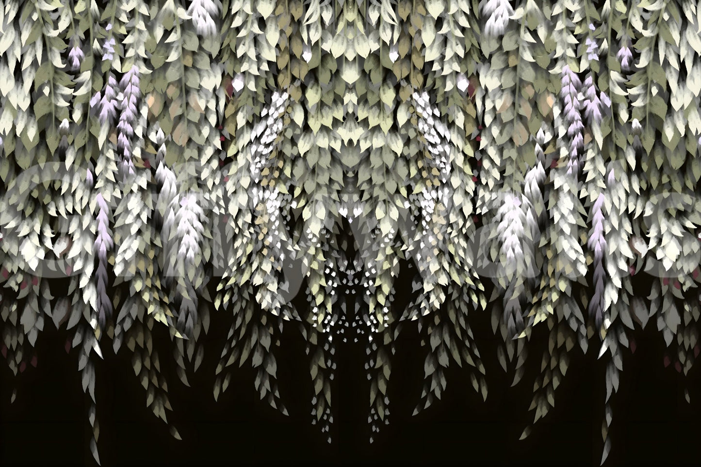 Wisteria Cascade Wallpaper⁠