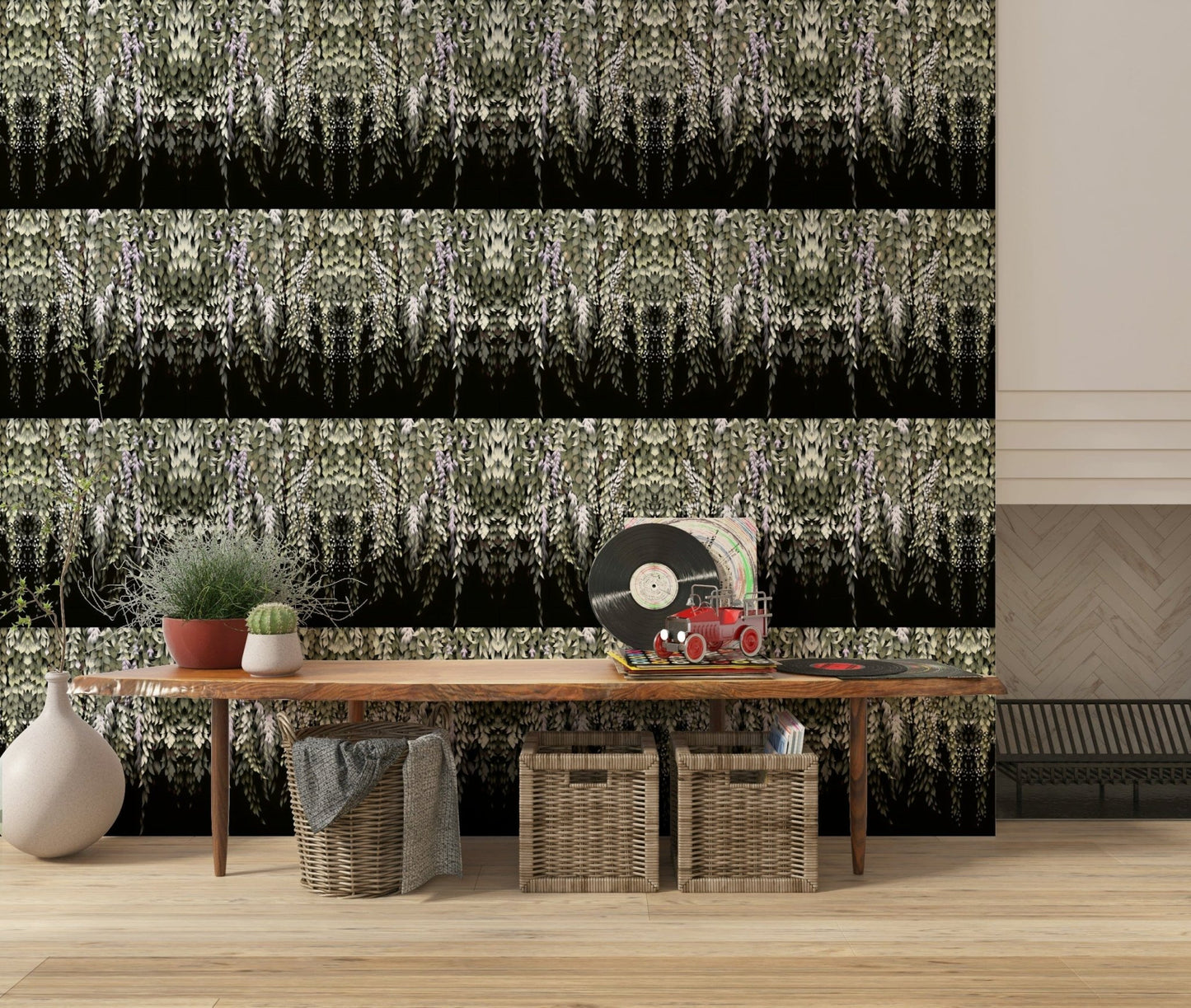 Wisteria Cascade Wallpaper⁠