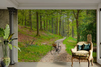 Peaceful woodland design perfect for bedrooms or living rooms


