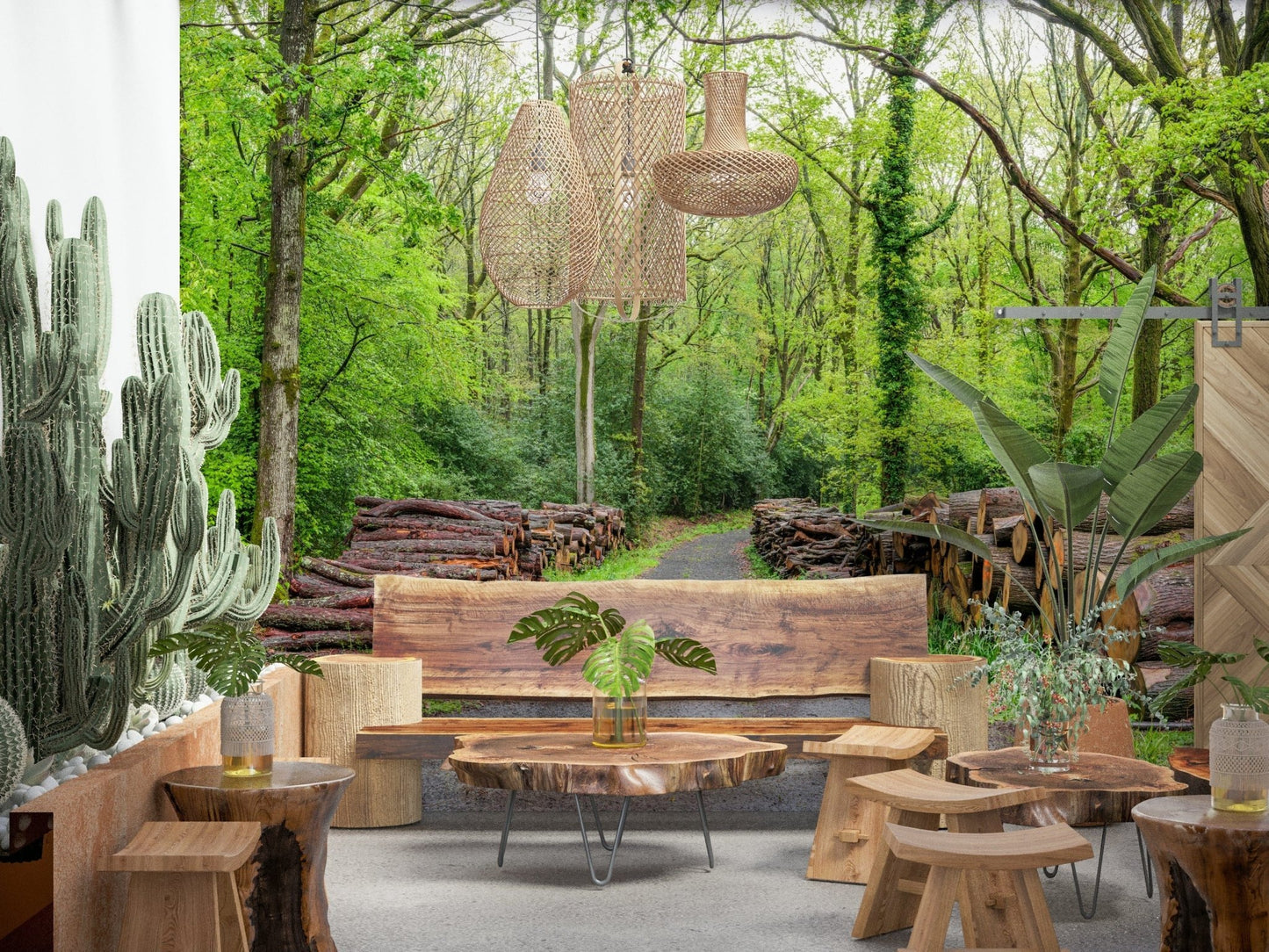 Woodland Harmony Wall Mural