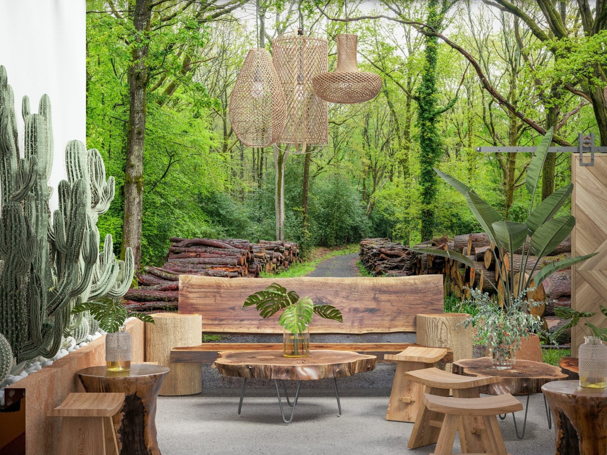 Woodland Harmony Wall Mural