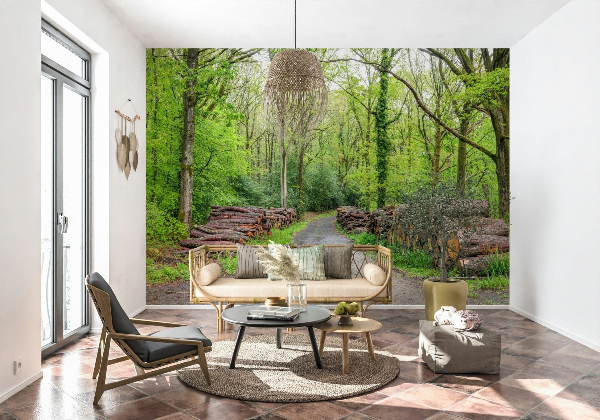 Woodland Harmony Wall Mural
