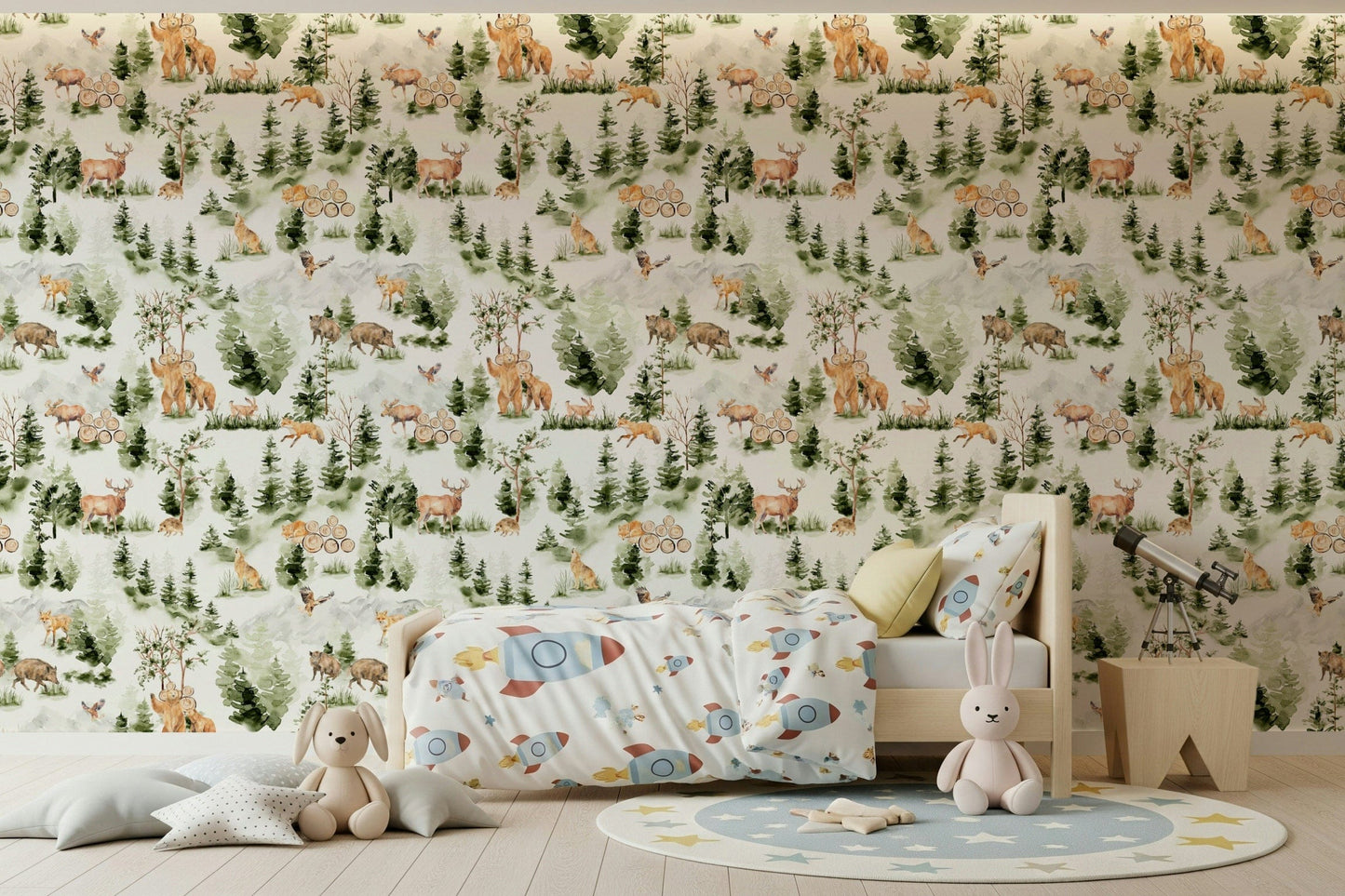 Forest Friends Wallpaper⁠