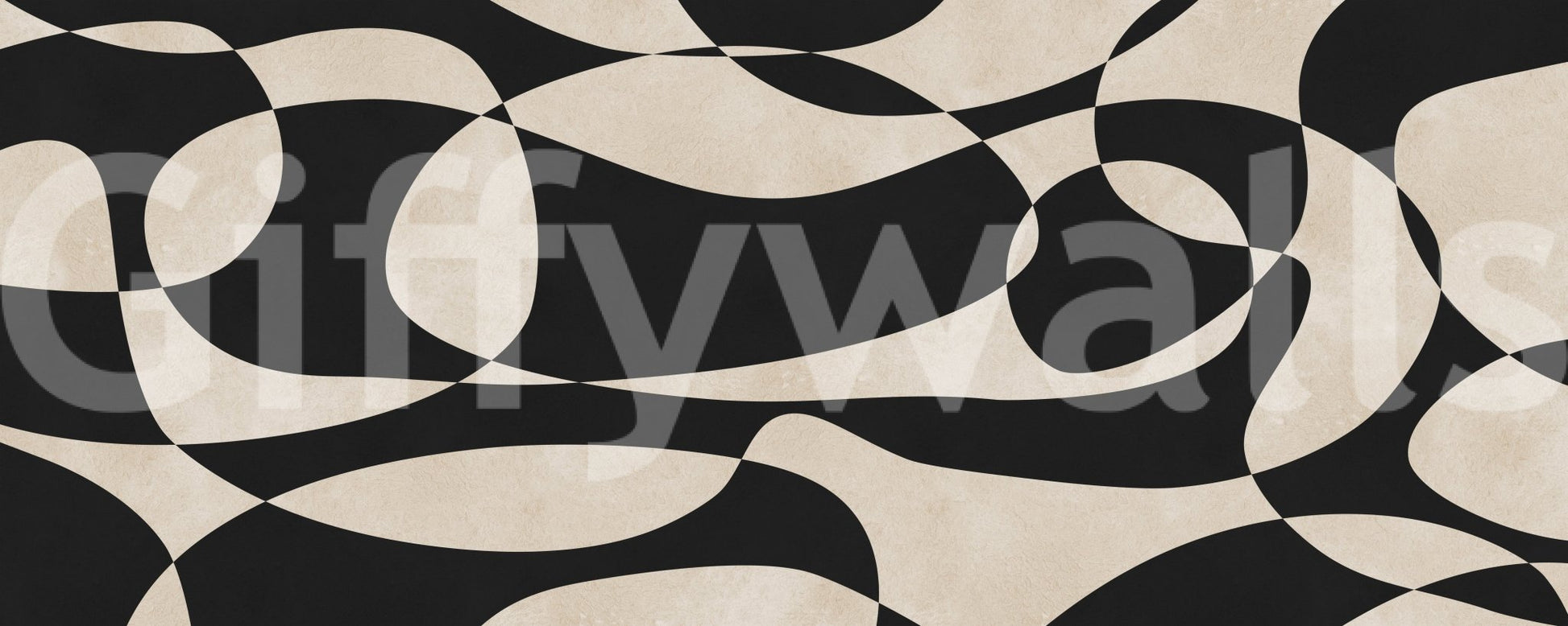 The wallpaper has a smooth, non-reflective matte finish.

