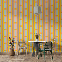 Modern wallpaper for walls with cheerful motifs

