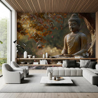 Zen Garden Buddha Wall Mural