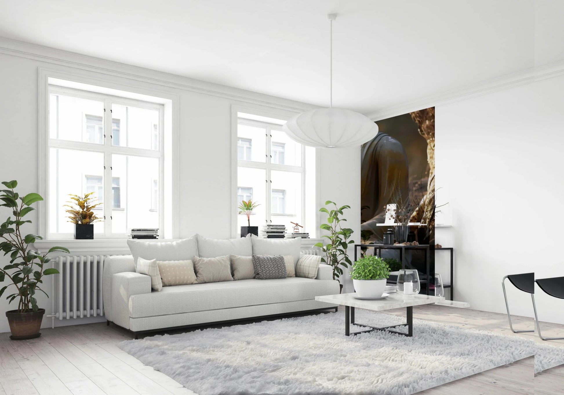 Zen Garden Buddha Wall Mural