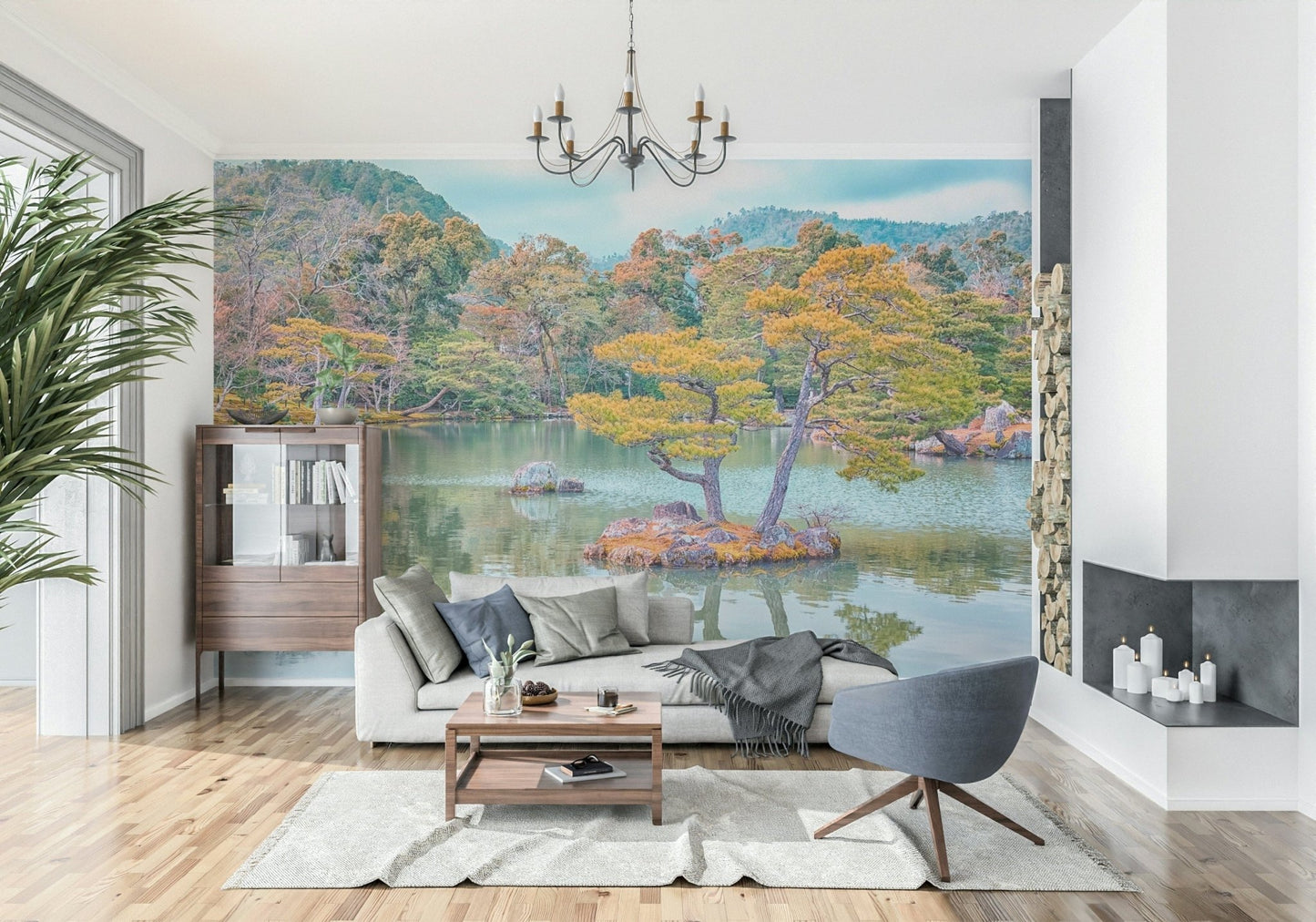 Zen Garden Serenity Wall Mural