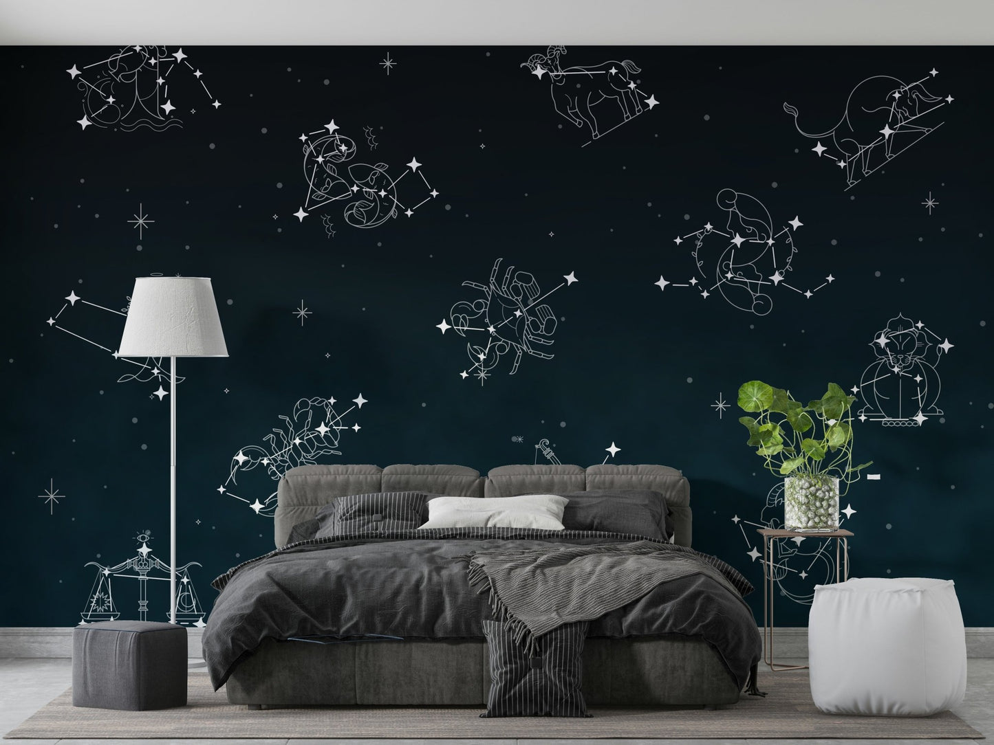 The feeling is one of fresh elegance.

